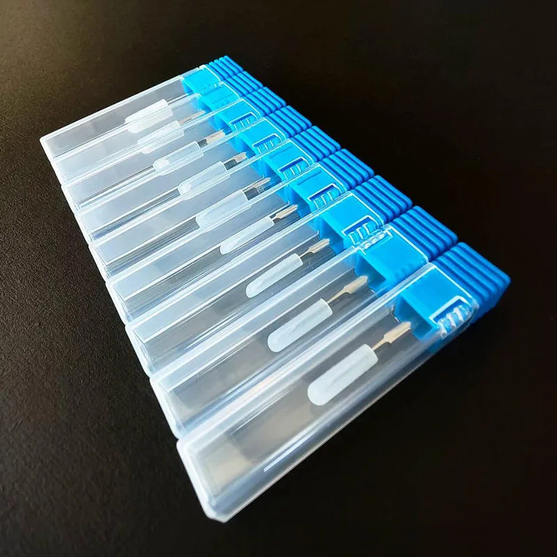 14PCS Tungsten Carbide Alloy Scribing Tool Bits Set 0.075‑3.0mm Engraving Blades for GK Garage Kit Modification