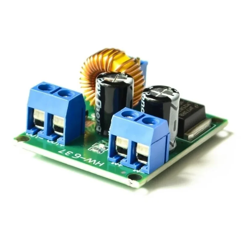 DC Adjustable Booster Module LM2587 High-power Booster Regulator Power Board 3V5V12V to 19V24V30V36V