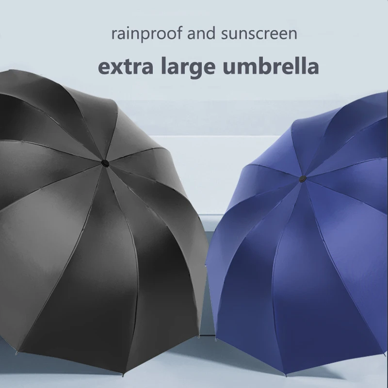 Windproof Umbrella Whole Family Umbrellas Super Large Folding Several People Rain Sunny Umbrellas Men Women Umbrellas Large