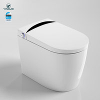 Intelligent Electric Bidet Heated Toilet Seat Japanese Automatic Smart Small Toilet With Remote Control