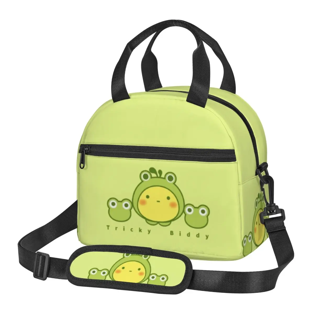 

Cartoon cute pattern Lunch Bag Large Insulated Lunch Boxes with Adjustable Shoulder Strap for Women Kids Work Trip