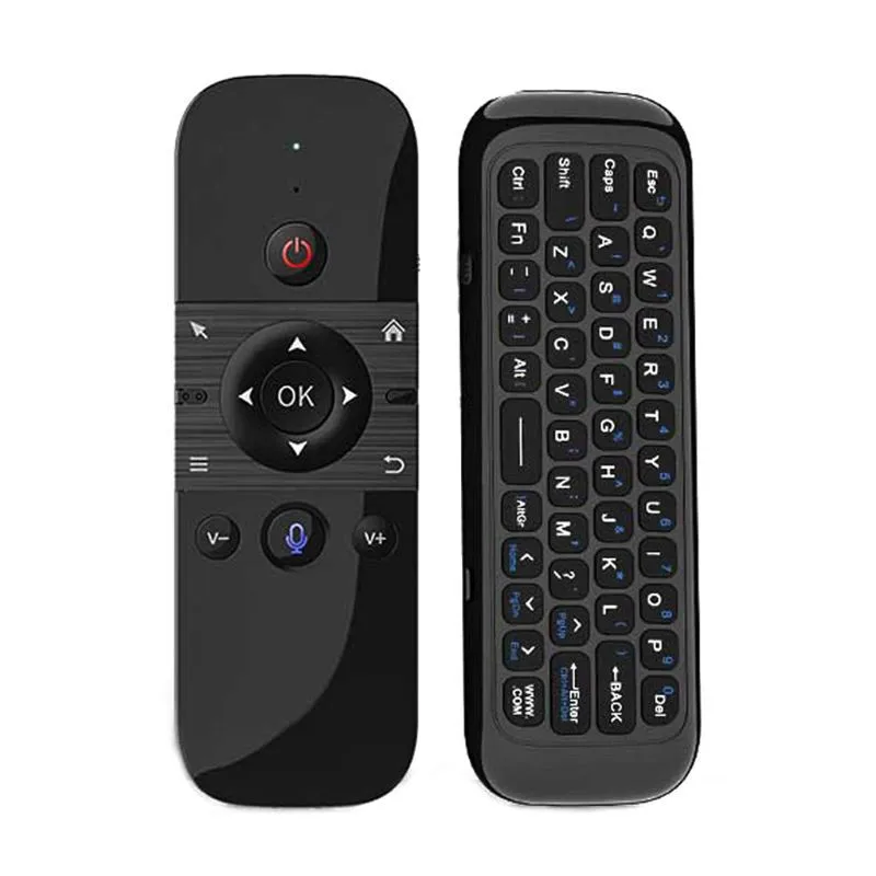 Ratón M8 Air con modo Dual 2,4G BT5.0 para asistente de voz de Google Control remoto Mini teclado inalámbrico para Android TV BOX PC