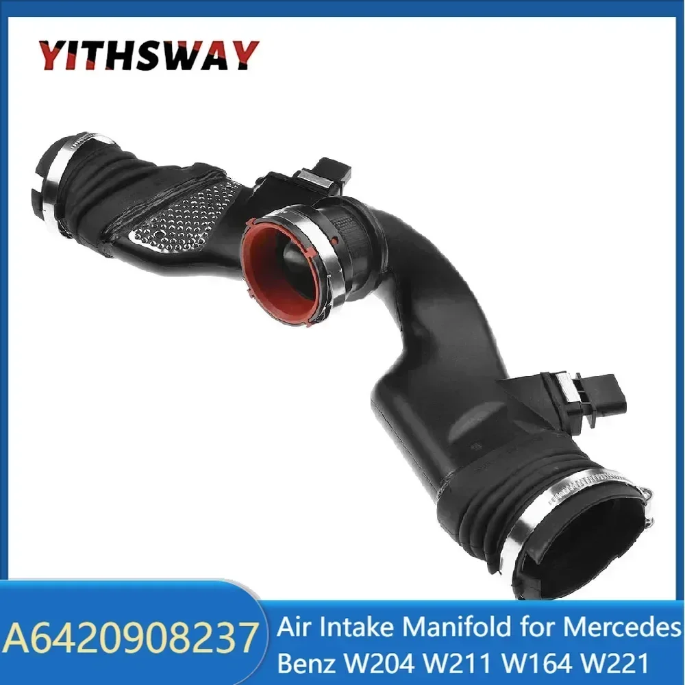 6420908237   เครื่องยนต์ Air DUCT Intake Manifold สําหรับ Mercedes Benz OM642 CDI V6 W204 W211 W251 W164 X164 W221 C219 Vito Van 6420906397