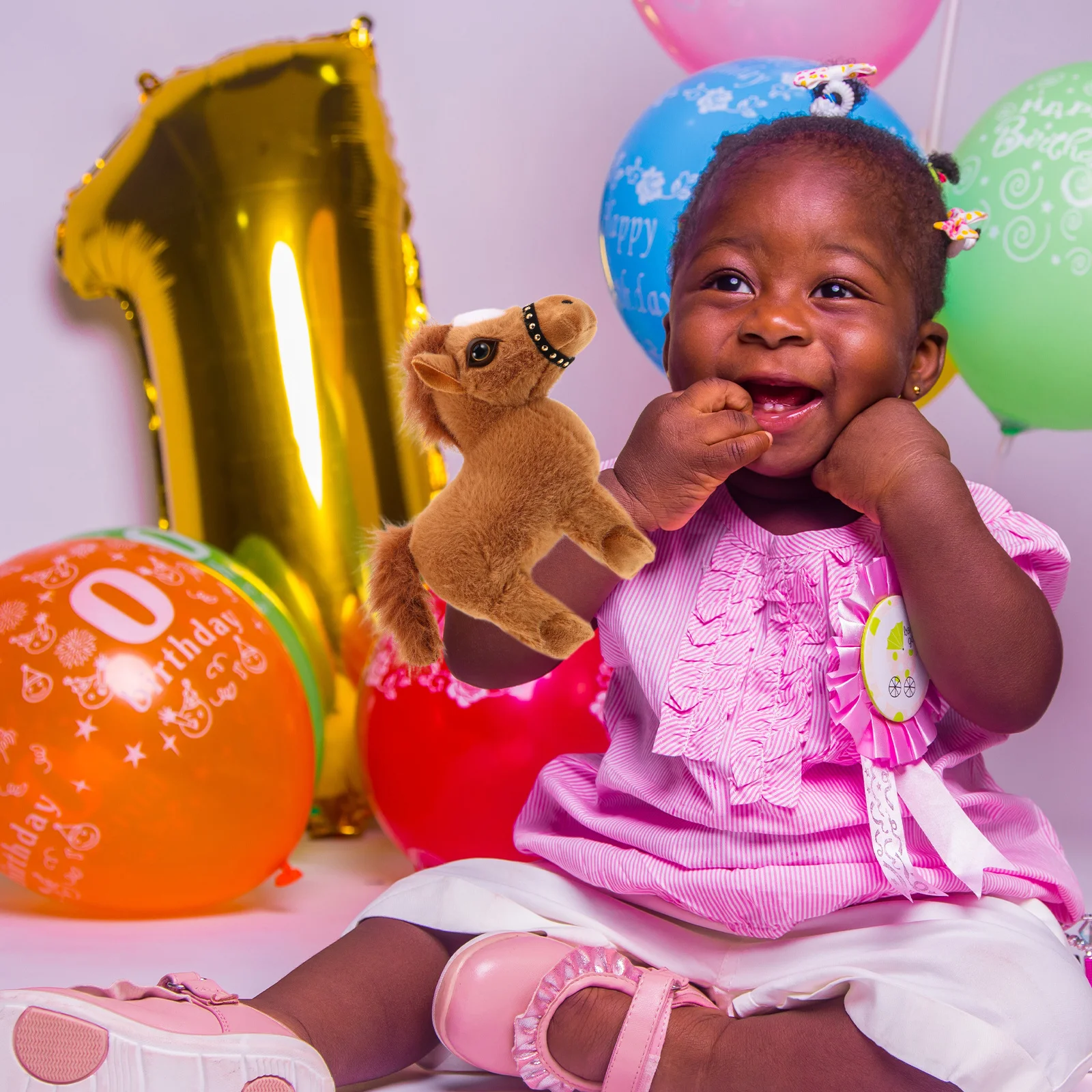 

Stuffed Animal Slap Bracelets Kids Wristband Realistic Horse Shape Snap Bracelet For Birthday Party Favors Goodie Bag