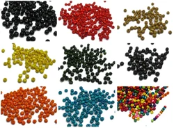 1000pcs Mini 4mm Round Wood Beads Wooden Small Spacer Beads