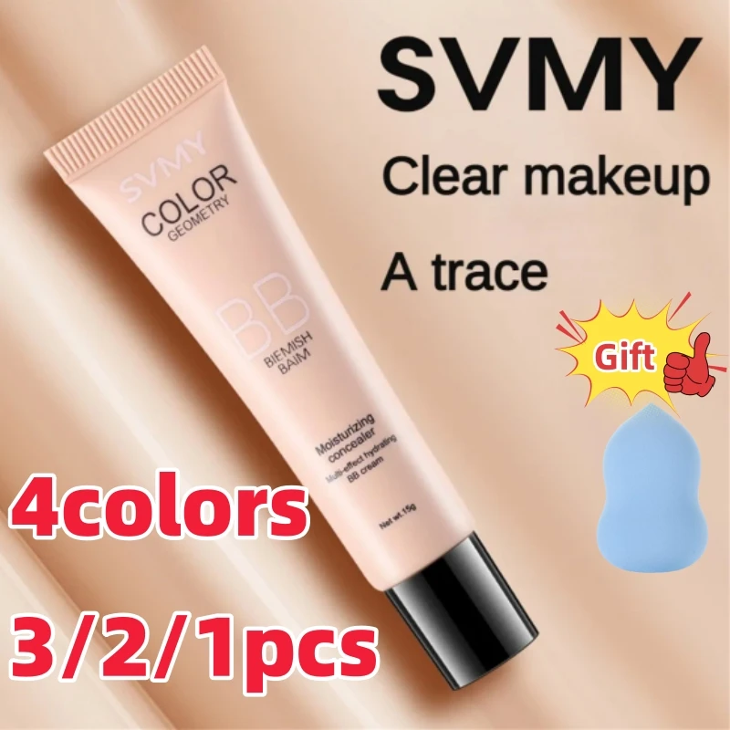 Crema BB de 4 colores, base hidratante Natural, corrector, blanqueador, control de aceite, Cosméticos de maquillaje, crema CC, productos de maquillaje