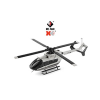 Wltoys 2025 New K160 Four-Way Brushless Height Holding RC Helicopter Model Simulation EC-145 Without Flaps Remote Control Toy