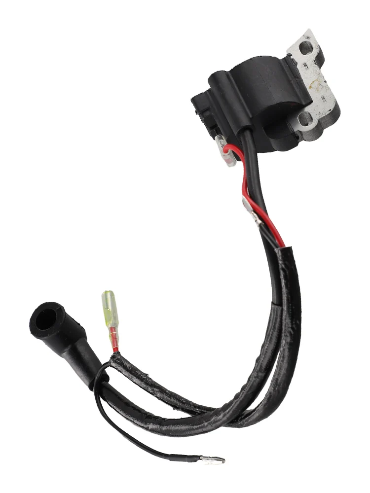 Accesorio Bobina de encendido Repuestos Repuestos Cortadores de césped Accesorios de 25 cm de longitud Desbrozadora negra