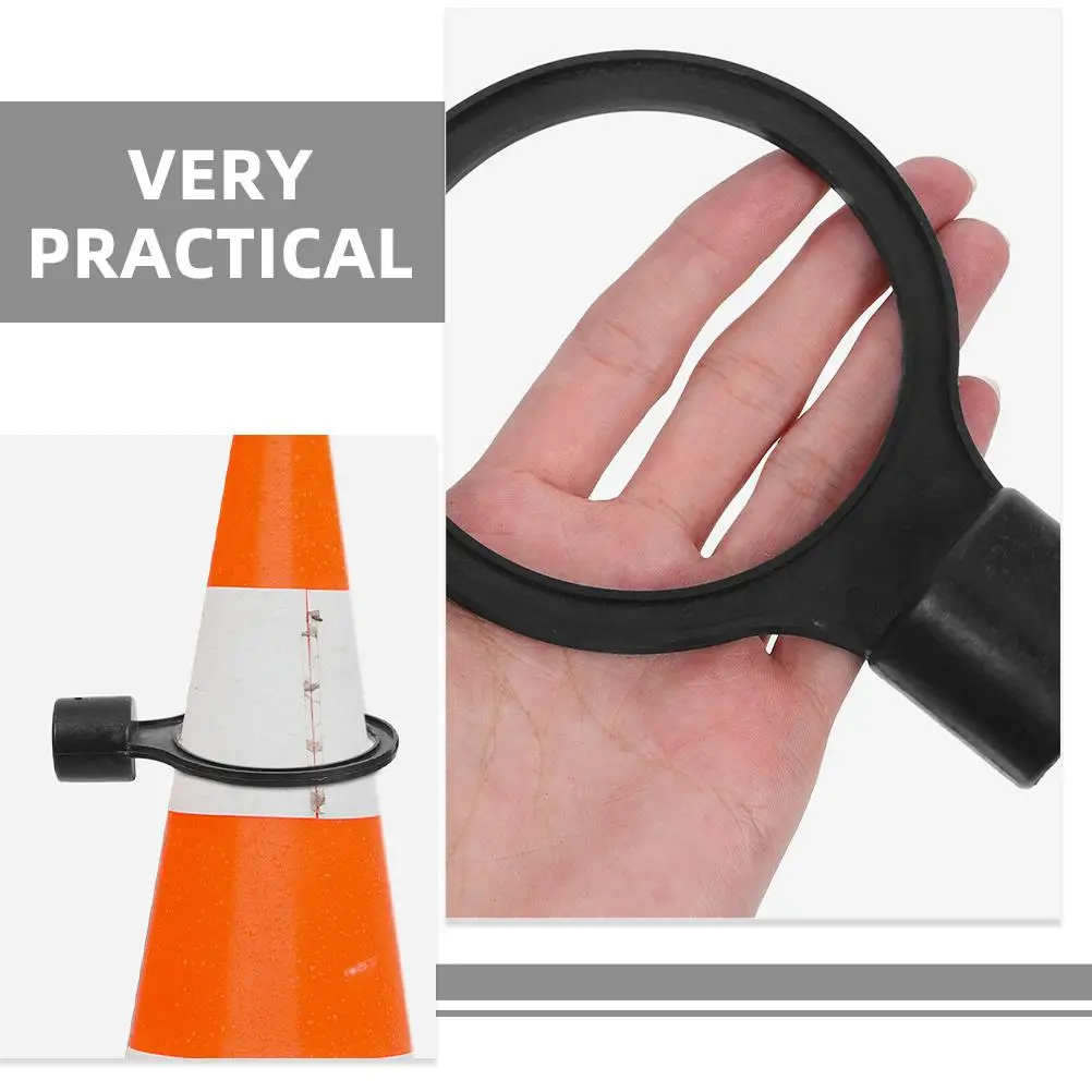 12 шт., безопасный конусный разъем, телескопический пластиковый дорожный разъем для дорожных конусов, барьерные разъемы, аксессуары для парковки