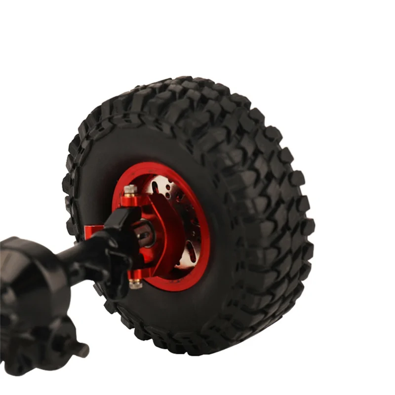 B21B Brake Disc Brass Wheel Hex Adapter Axle Counter Weight Brake Disc For Axial SCX24 1/24 RC Crawler Car Upgrade Parts