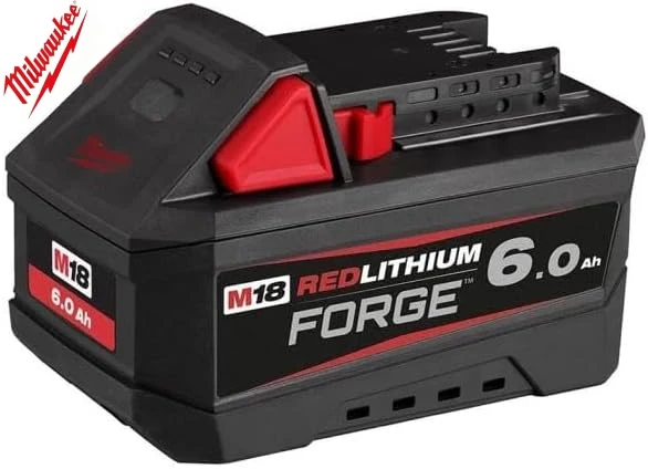 

100% Original Milwaukee Forge M18 FB6 18V 6Ah Battery ，Seamlessly 48-11-1815 or 48-11-1850 Batteries for Milwaukee M18 Tools