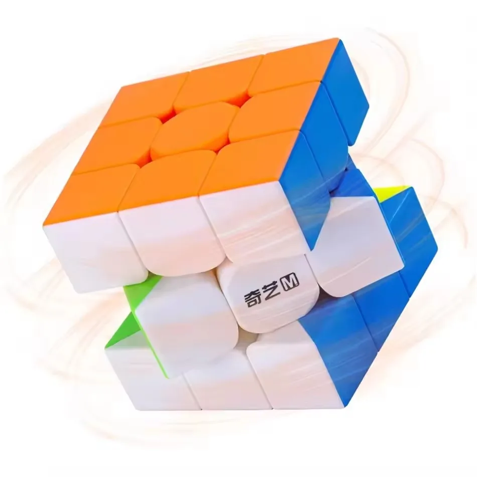 9 cm Grote Magische Kubussen 3x3x3 Stickerloze Magische Kubussen Qiyi/Moyu 90 MM 3×3 Professionele Kubus Speelgoed Voor Kinderen Gift