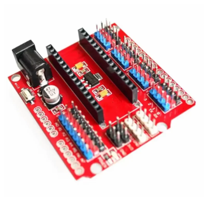 Multi-Function For Nano Shield Expansion Board for Electric DIY SCM - Orange + Black (NANO SHIELD) For nano 3.0