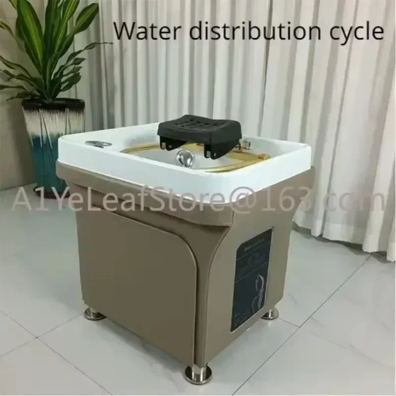 Mobile Shampoo Basin Beauty Salon Ear Cleaning Hair Care Center Health Water Circulation Head Treatment Fumigation Spa Machine