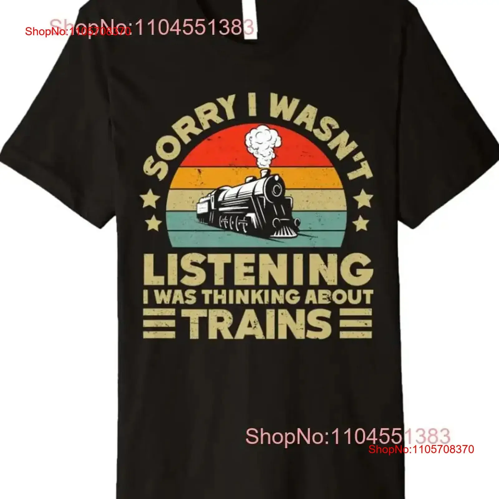 Retro Wagon Train Lover Model Railroad Conductor Funny Premium T Shirt vintage Washed Stretched streetwear Slightly