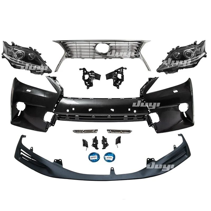 

High Quality RX F-Sport Body Kit Front Bumper Grille Car Accessories Spoiler for RX450 RX270 RX350 2009 Upgrade to 2015
