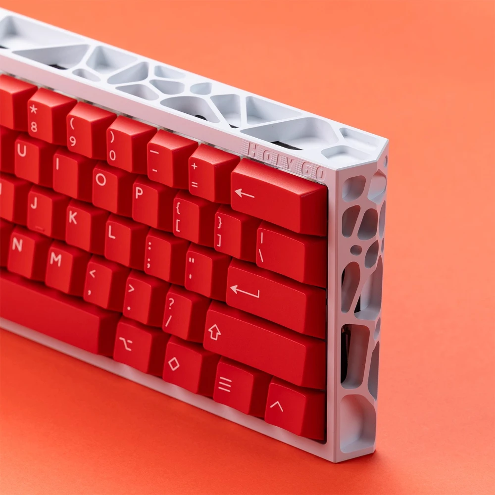 Holy60 teclado mecânico com acabamento personalizado, interruptor
