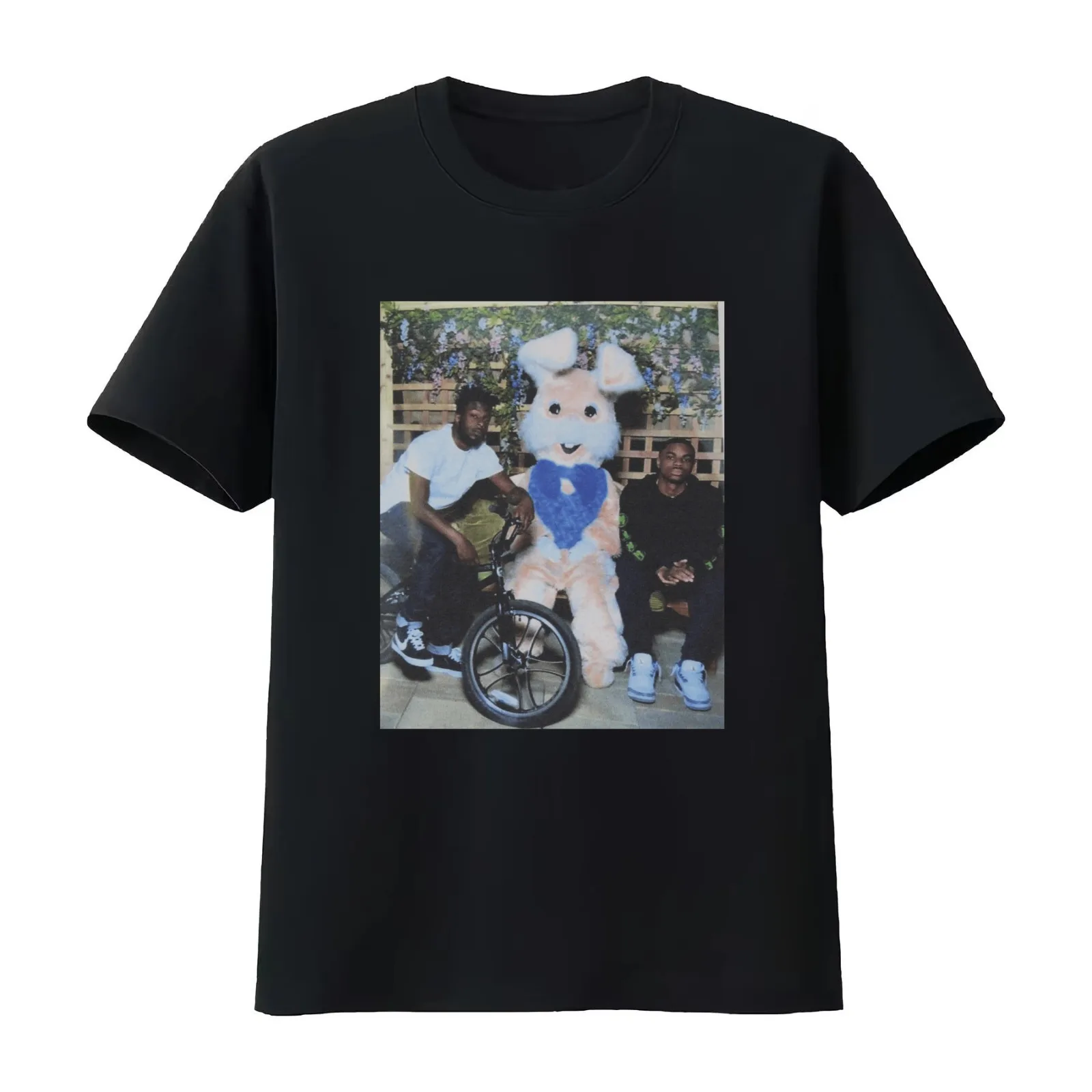 Vince Staples and Isaiah Rashad T-Shirt Summer Casual Cotton Tee Oversized Streetwear Tops Vintage Graphic Print 100% Cotton