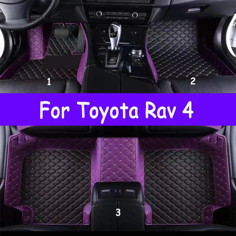 

Автомобильные коврики для Toyota Rav 4 Rav4 2023 2022 2021 2020, ковры на заказ, автомобильные аксессуары для интерьера, подушечки для ног, автомобильные чехлы