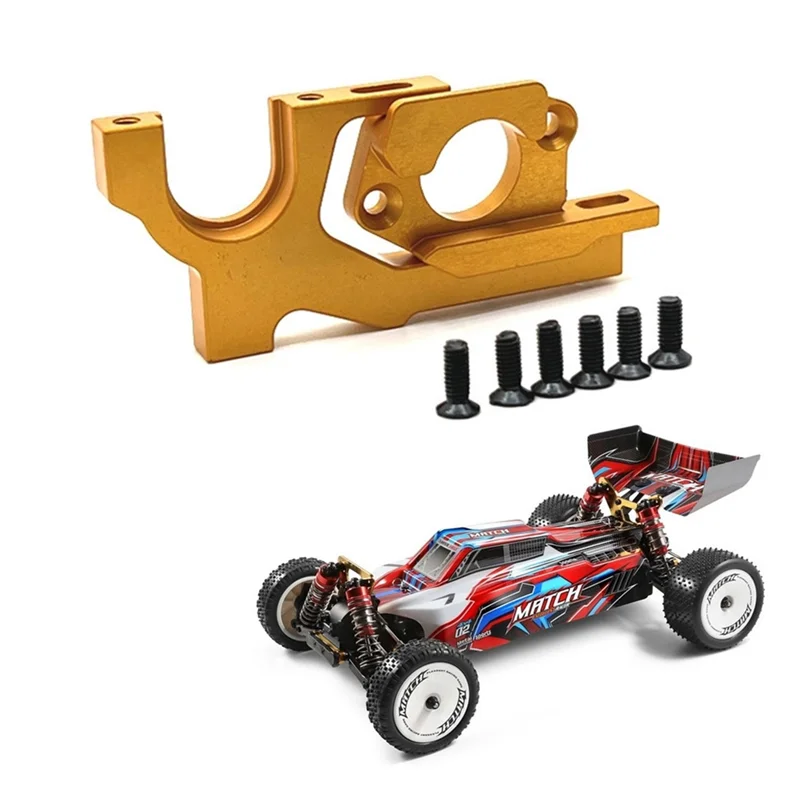 

Yd-Metal Adjustable Motor Mount For Wltoys 104072 104001 104002 1/10 RC Car Upgrades Parts Accessories