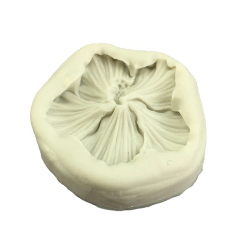 Fondant Khuôn Khuôn Socola Khuôn Làm Bánh 3D Dâm Bụt Hình Chất Liệu Silicon Làm Bánh Tiện Ích Cho Nhà Bếp Nướng Bánh