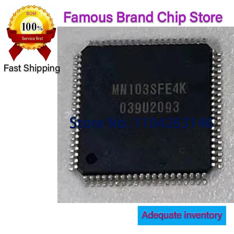 

MN103SFE4K MN103SFE4KXW LQFP-80 MKE04Z128VLD4 QFP44 MKE04Z128 L9680 L9680TR QFP-100
