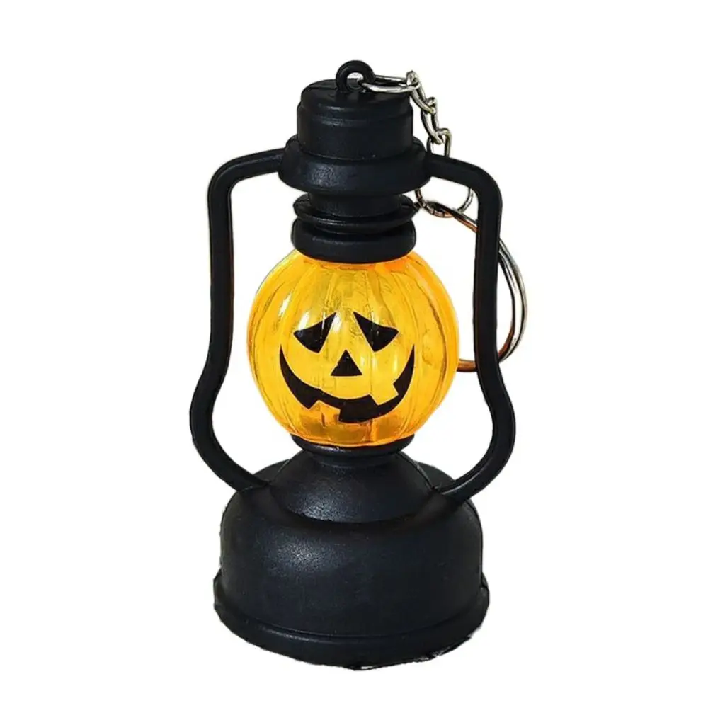 

Gradient Flash Plastic Pumpkin Candle Light Handheld Hanging LED Skull Lamp Small Creative Pumpkin Lantern Bar