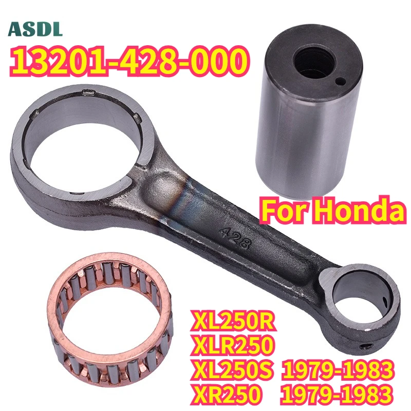 

13201-428-000 for Honda XR250 XL250R XLR250 XL250S 79-83 Motorcycle Engine Parts Connecting Con Rod Main Crankshaft Bearing Kits