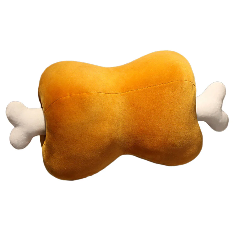 

Throw Pillows for Couch Creative Meat and Bone Simulation Stuffed Cushion Table Centerpiece Office