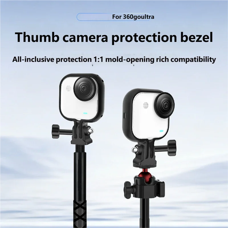 

Compatible with Insta360 GO Ultra Thumb Camera Frame Cage Action Camera Anti-Drop Protective Housing Accessory