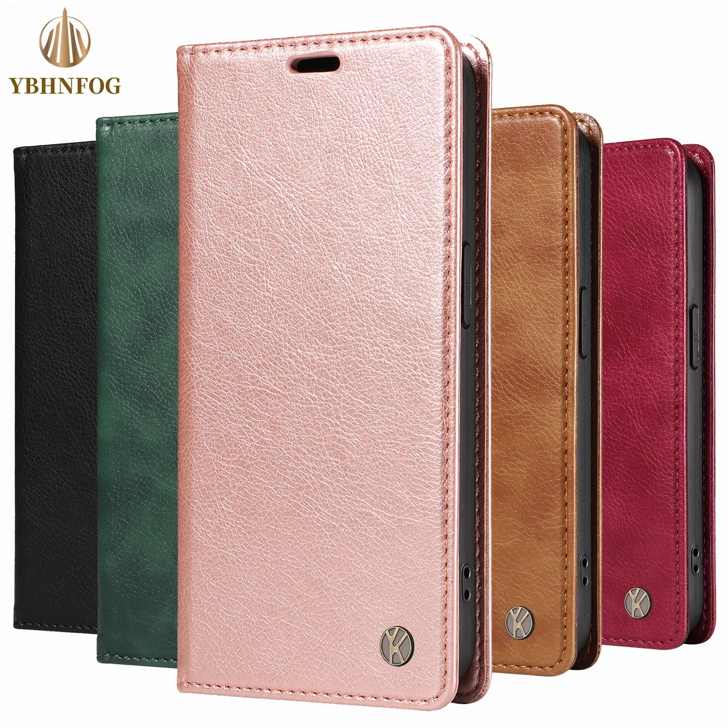 Custodia Flip per Samsung Galaxy A3 A5 2017 J1 J2 J3 J5 J7 Prime J4 J6 Plus A6 A7 A8 A9 2018 Supporto in pelle Portafoglio Copertura del telefono
