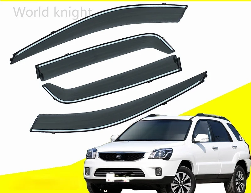 

For Kia Sportage 2011 2012 2013 2014 2015 2016 Window Visor Wind Rain Cap Sun Smoke Guard Deflector Vent Shade Raincoat Shelter