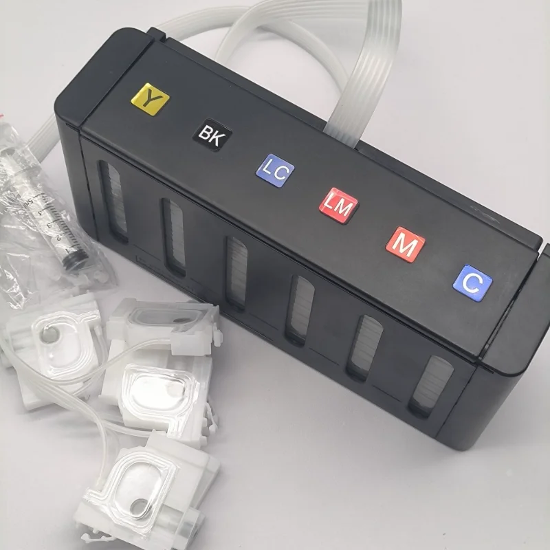 Newest 6 Colors Compatible Series CISS Ink Tank System External Cartridge For Epson L805 L800 L1800 L801 L810 L850 L1300