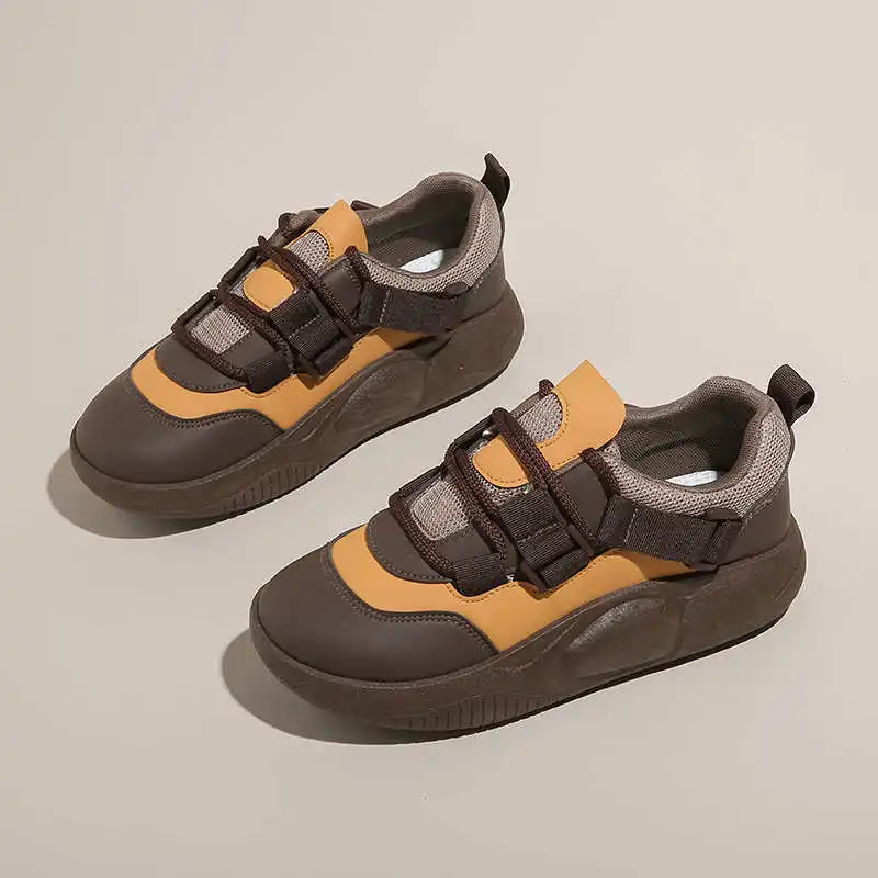 

Demi-season Key Height Women White Boots White Women's Shoes Sneakers Woman Sports Boots High Brand Character Imported