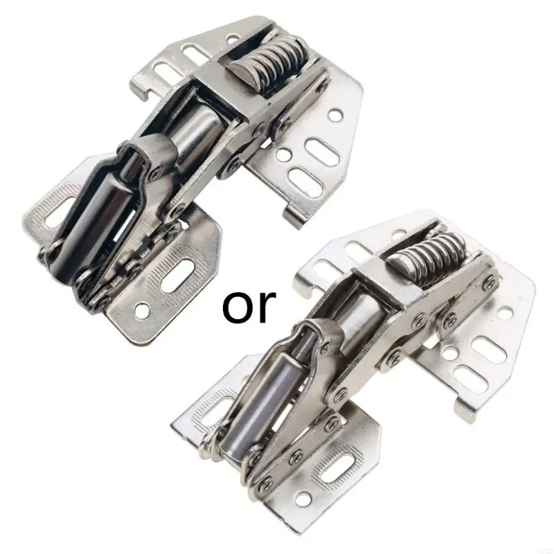 A70F Universal Car Boat Hinges RV Cabinet Drawer Safety Cabinet Stainless Steel Hinges Household Furniture Hardware