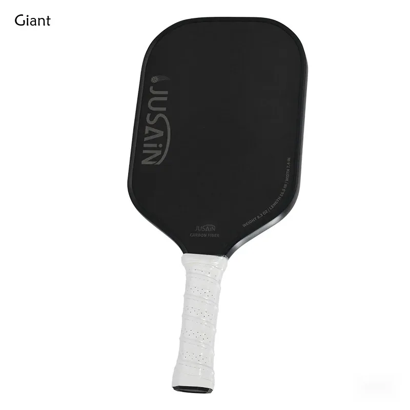 Single Player Pickleball Paddle with Charged Surface Technology for Increased Power & Feel - Fully Encased Carbon Padelracket