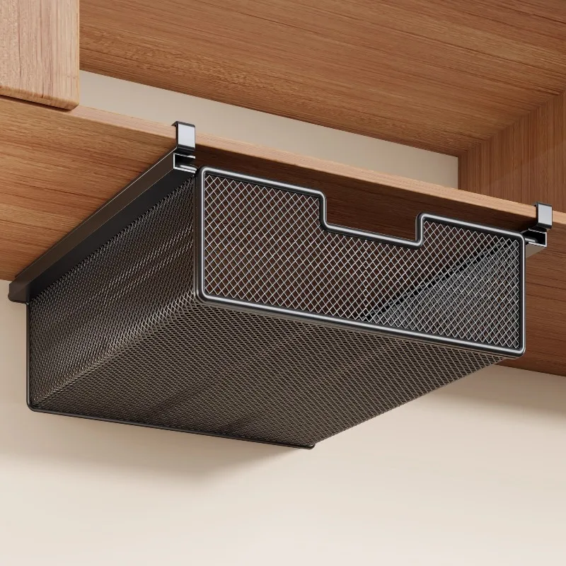 

Hanging Shelf Under Kitchen Hanging Cabinet, Cabinet Pull-out Storage Artifact, Layered Hanging Basket Under Table