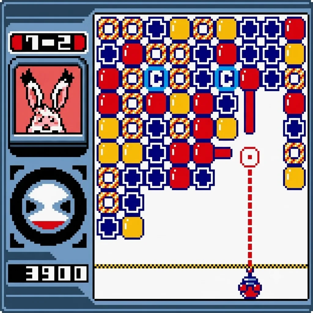 Custom Game Cartridge for NGPC, Pocket & Color - [ Puzzle Link ] - Dual Language Support (JP/EN) -High Compatibility view 4