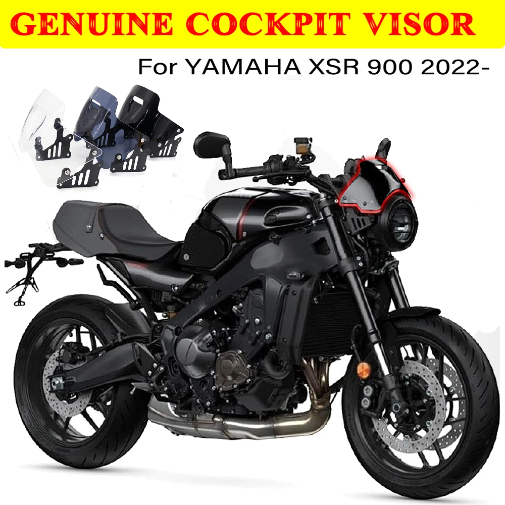 

For YAMAHA XSR 900 XSR900 xsr 900 Motorcycle Wind Deflector Visor Screen Shield Accessories 2022 2023 Windshield Windscreen Fit