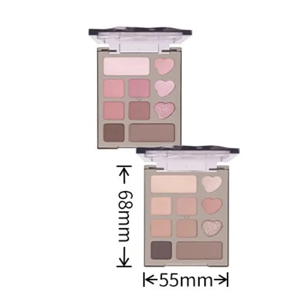 新しい 10 色のアイシャドウパレットナチュラルマットアイシャドウ長期的な防水アイ顔料女性