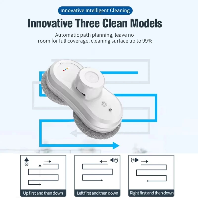 W-R1 Robot vacuum cleaner window cleaning robot window cleaner electric glass limpiacristales remote control & APP for Home