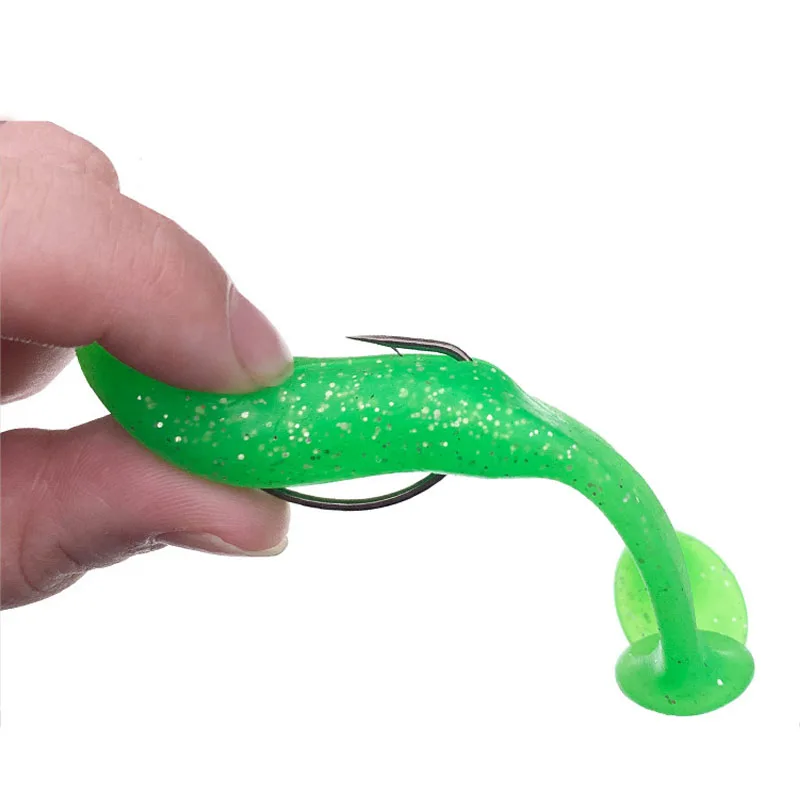 5 Stück Weiche Frosch-Angelköder 8,5cm 9,5cm Kicker-Frosch Springender Frosch Angelzubehör – Detail 4
