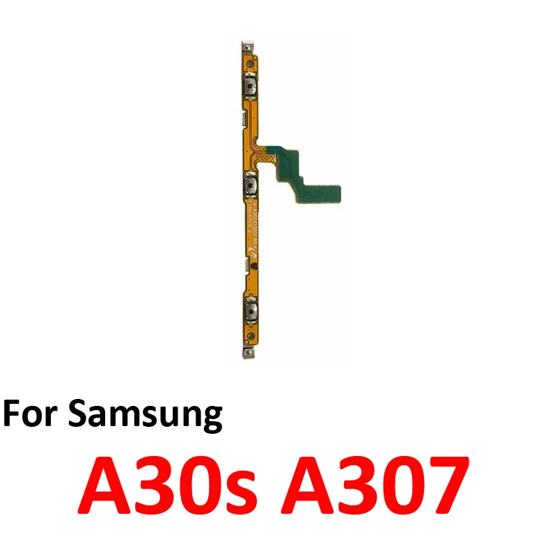 For Samsung Galaxy A30s A307 Phone New Power Volume Button On Off Up Down External Side Key Internal Flex Cable Repair Parts view 4