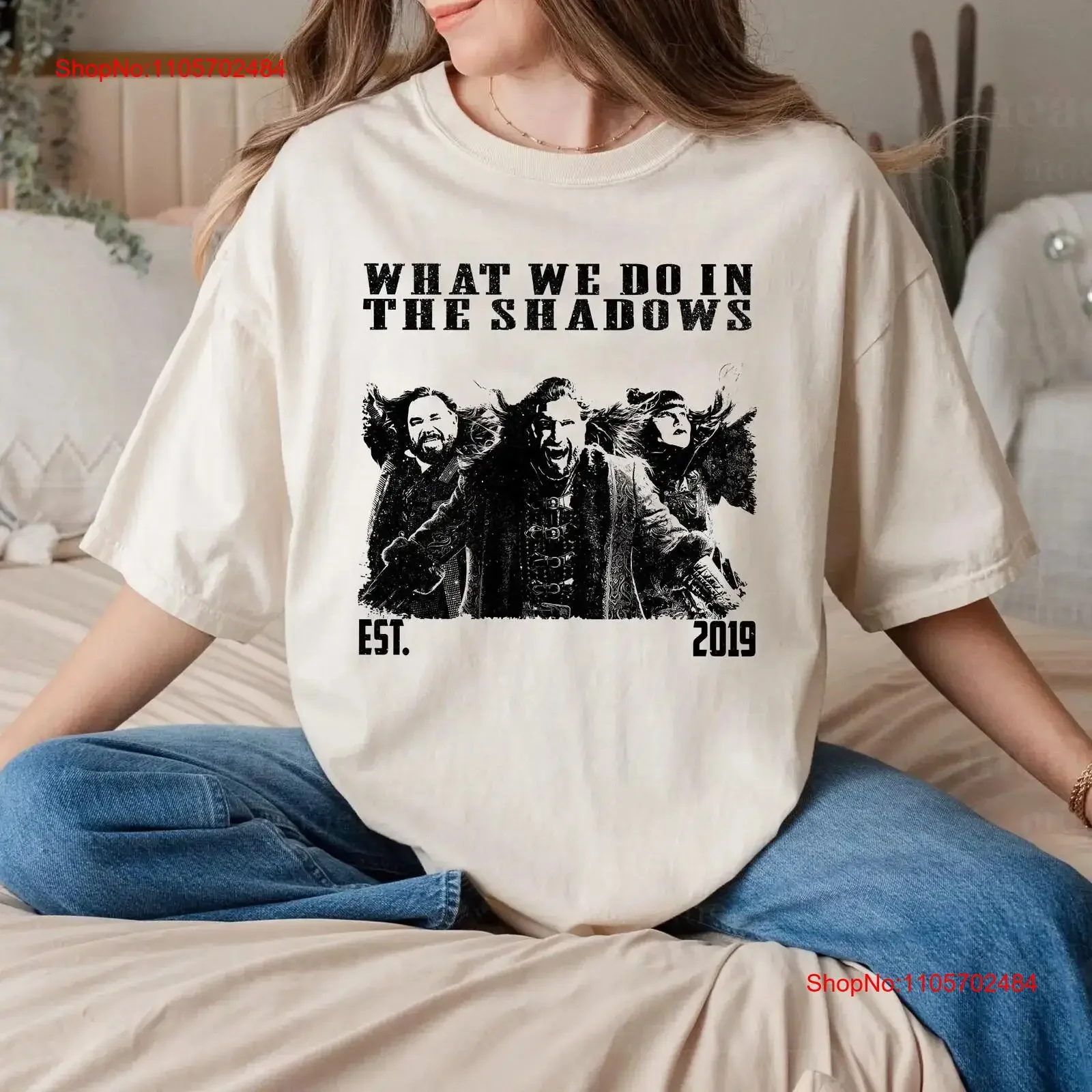 What We Do in the Shadows T Shirt Tv Series Retro Vintage Classic s for him Christmas vintage Washed fashion Casual Comfortable
