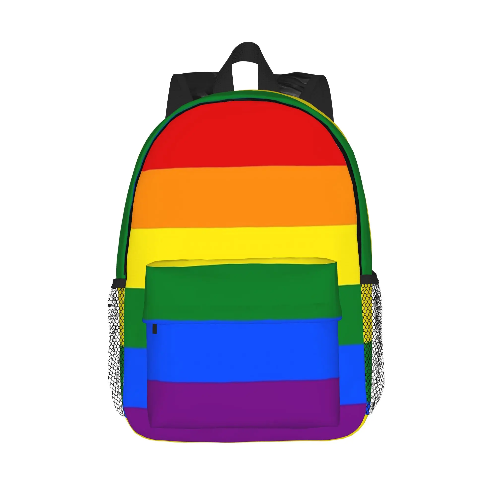 Gay Pride LGBT Flag  LGBTQ Rainbow Pride Parade Backpack Hot Sale Daypack BookBag Shoulder Bags for Men Women School Bag