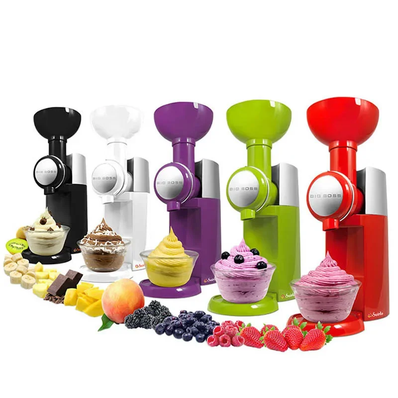 110v/220v diy máquina de sobremesa de frutas congeladas fabricante de sorvete macio máquina de milkshake máquina de sorvete de frutas 1pc