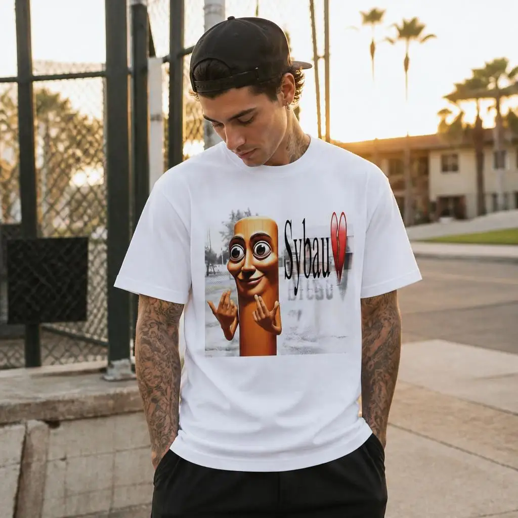 Triple T Sahur Funny Tung Tung Tung T Shirt 100% Cotton Clothing Short Sleeve Round Collar Tees Graphic T-Shirt