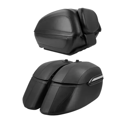 Universal Motorcycle Rear Top Saddlebags Trunk Luggage Hard Side Bag Tail Travel Cases For Harley For Yamaha For Honda For BMW