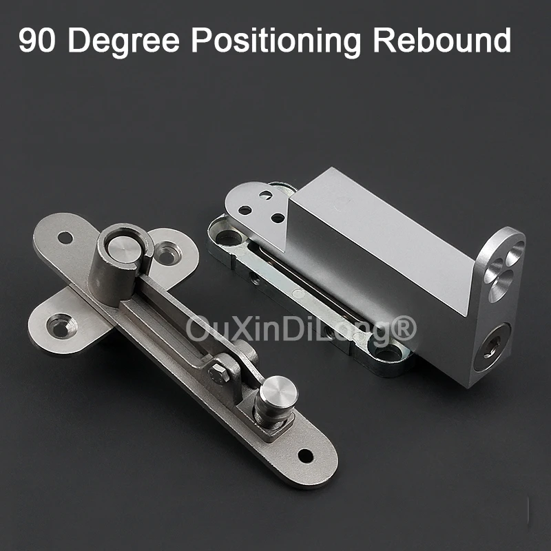 1PCS Stainless Steel Heavy Duty Hidden Hinges for Wood Doors 360 Degree Shaft Self Closing Door Invisible Pivot Hinge GF896