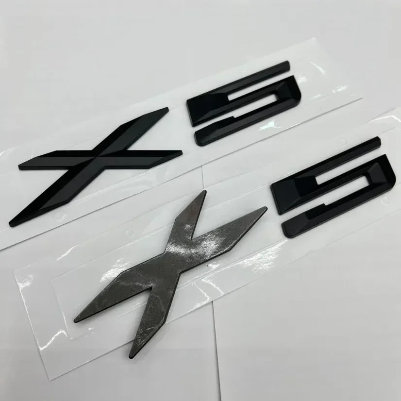 1set Car Sticker For BMW X 5 E70 ‎E53 ‎F15 X5 Letter Trunk Emblem Logo Badge Decal Sticker Car Styling Tail Badge NEW